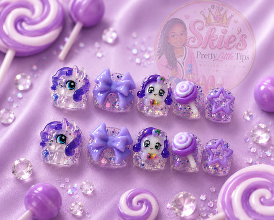Lavender pony